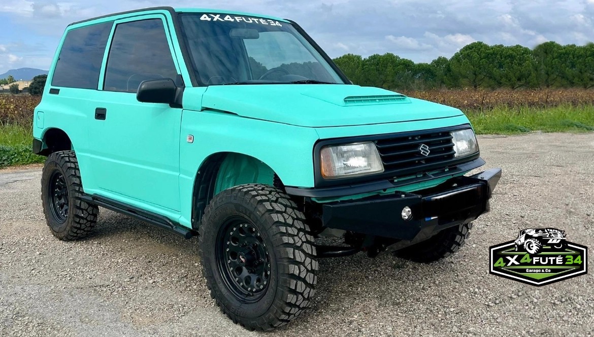 Rénovation Complète d’un Suzuki Vitara 1.9 TD par 4X4 Futé 34 : Une Transformation à Neuf